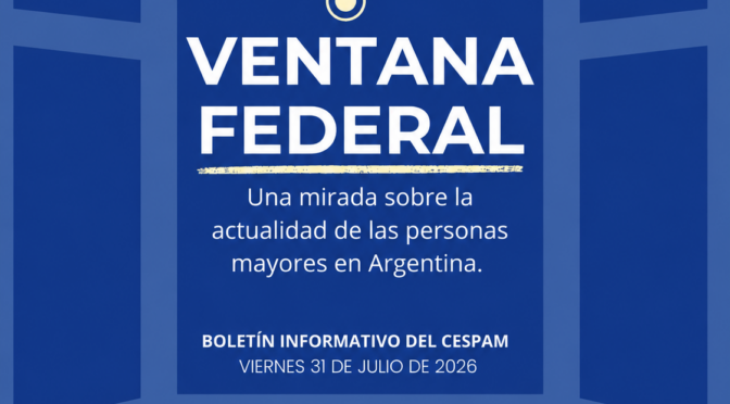 Boletín informativo del CESPAM. Viernes 31 de julio de 2026